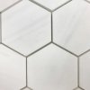 Mozaika hexagon, GLACIER WHITE